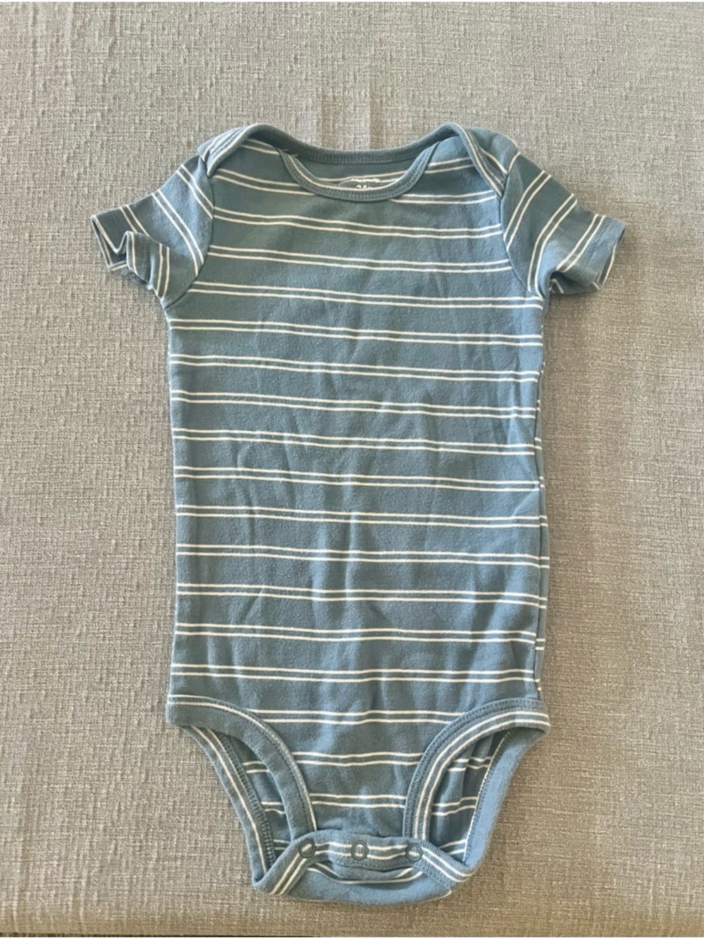 (6) Carter's Blue Adventure Graphic Short-Sleeve Bodysuit 24-month - Picture 7 of 7